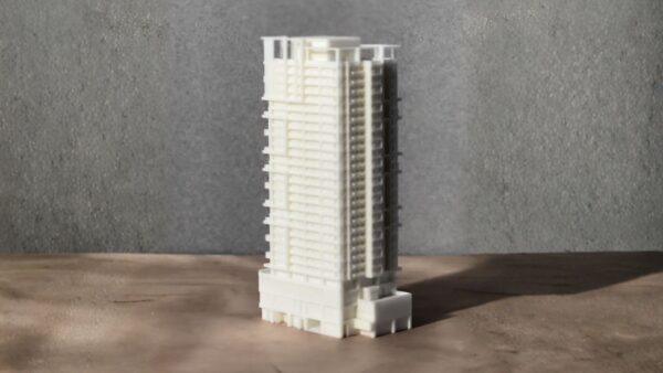 現代生活建築模型