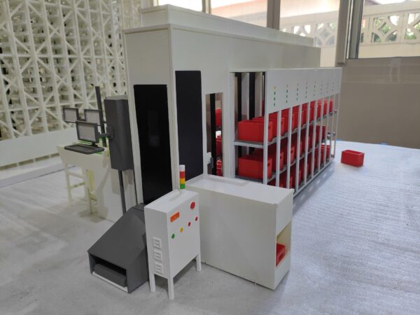 展覽模型 機台模型 工具機模型 自動倉儲系統縮模
